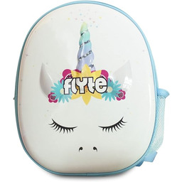 Flyte uniseks - młodzieżowy plecak Chloe jednorożec, biały/niebieski/różowy,