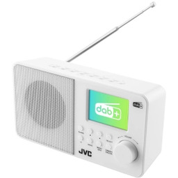 JVC RA-E611W-DAB Radio FM DAB+ Biały Radioodbiornik