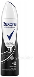 Rexona Invisible Black + White Clothes Antyperspirant