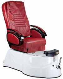 Fotel do pedicure z masażem BR-3820D Bordowy