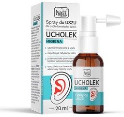 Ucholek Higiena Spray do uszu, 20 ml