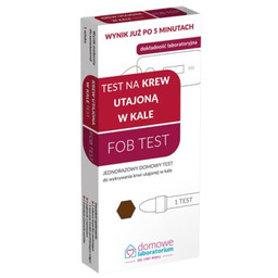 DOMOWE LABORATORIUM Test na utajoną krew kale FOB