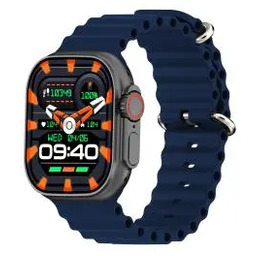 Kiano Watch Solid 49mm Granatowy Smartwatch
