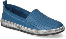 Półbuty Venezia 022615106 DENIM Granatowe lico