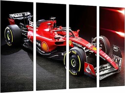 Obraz Nowoczesny Fotograf Samochodowy Formuła 1, Ferrari SF-23