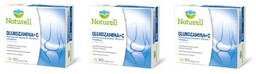 Zestaw NATURELL Glukozamina+C, 3x100tabletek