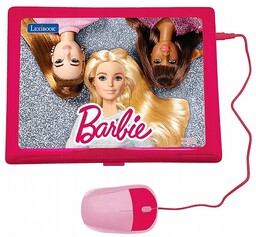 Laptop Barbie dwa języki Pl/en nauka, zabawa