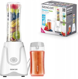 Blender kielichowy do smoothie koktajli 500W 2 butelki