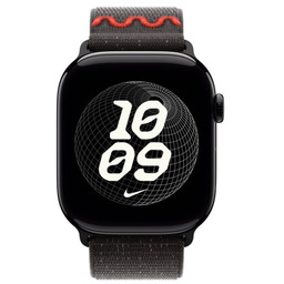 Apple Zegarek 46mm Midnight Black Nike Sport Loop