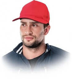 CZMZ - Czapka z daszkiem - czerwony