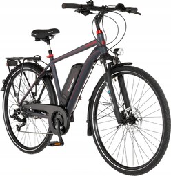 Rower elektryczny Trekkingowy Fischer Viator 1.0 418Wh 50cm