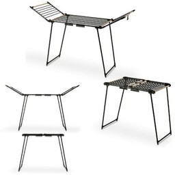 KonigHOFFER Suszarka balkonowa Spring Black Wooden 174 x