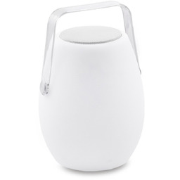 Lampa zewnętrzna biała z głośnikiem LED AZ4664