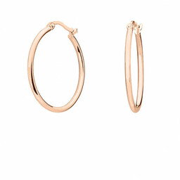 Kolczyki KOŁA ROSE GOLD