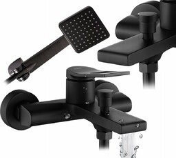 Czarna bateria wannowa Soul Rea Black
