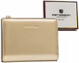 Portfel damski Peterson PTN 003-HRH złoty