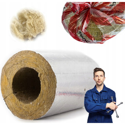 Otulina Na Rury 108/30 z wełny mineralnej