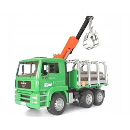 Bruder 02769 Ciężarówka do drzewa Man 3 pnie