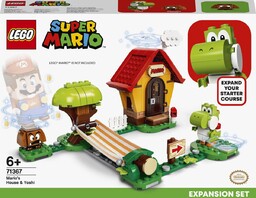 LEGO Super Mario, klocki, Yoshi i dom Mario