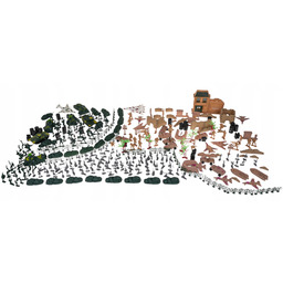 Zestaw Żołnierzyków I Pojazdów Wojskowych