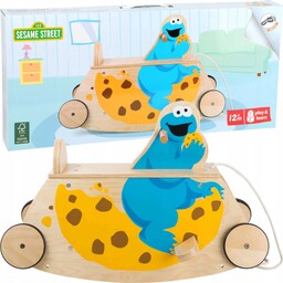 Jeździk Bujak Ciasteczkowy Potwór Na Biegunach Small Foot
