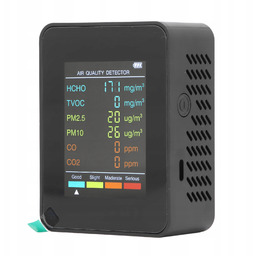 Monitor Jakości Powietrza Detektor Dwutlenku Węgla CO2 Tvoc