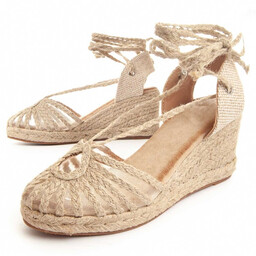 Montevita Wedge Sparta Cien Beige Rozmiar 40