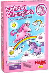 Haba Einhorn Glitzerglück Gra Planszowa, Wielokolorowy, Od 3