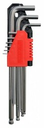 YATO Zestaw kluczy imbusowych YT-0506 (9 elementów)