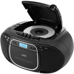 Radioodtwarzacz Boombox Jvc RCE451B Bluetooth czarny Odtwarzacz CD