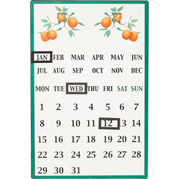 Premier Housewares Kalendarz magnetyczny Orange Grove