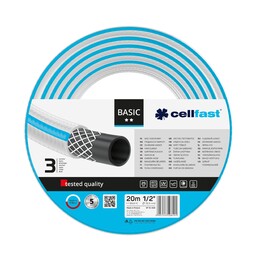 Cellfast Wąż Ogrodowy Basic 3 Warstwowy 1 cal