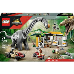 LEGO Jurassic World Na tropie tytanozaura i raptora,