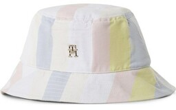 Tommy Hilfiger Damski kapelusz bucket z zawartością lnu