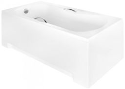 Besco Aria Plus 130x70cm wanna prostokątna z uchwytami