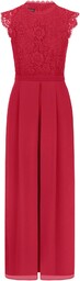 APART Fashion Damski elegancki kombinezon, koronkowy top
