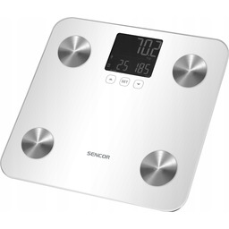 Waga łazienkowa elektroniczna Sencor fitness SBS6025WH Slim 180kg