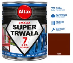 Altax Super Trwała Emalia 750ml Mahoń