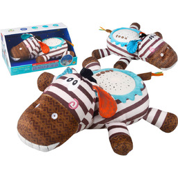 Miś Śpioszek Szumiąca Zebra Z Projektorem Lampka Melodie