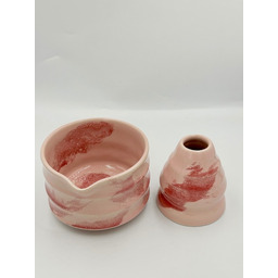 Pakamera Matcha SET pink/bordo