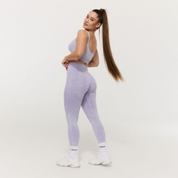 GymBeam Bezszwowe damskie legginsy Lift Violet