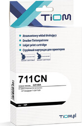 Tusz Ti-H711C Cyan do drukarek HP (Zamiennik HP