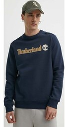 Timberland bluza męska kolor granatowy z nadrukiem TB0A5UJY4331