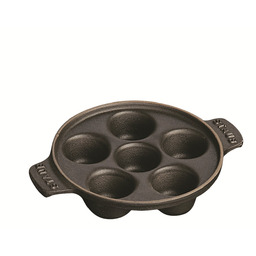 Staub Naczynie Żaroodporne, Żeliwo, Matowy Czarny, 14 cm