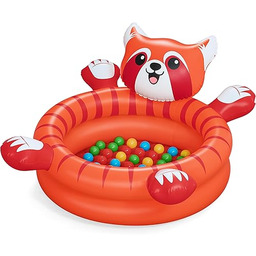 Bestway Playful Red Panda Ball Pit, 42'' x