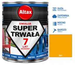 Altax Super Trwała Emalia 750ml Żółty