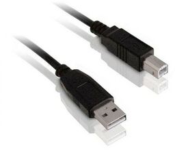 Kabel USB 2,0 A-B HQ 3,0m -