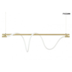 MOOSEE lampa wisząca SERPIENTE złota