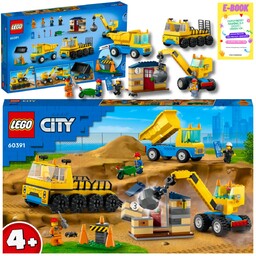 LEGO CITY - CIĘŻARÓWKI I DŹWIG Z KULĄ
