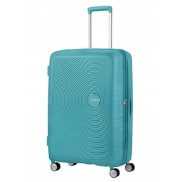 Walizka duża Exp American Tourister SoundBox turquoise tonic